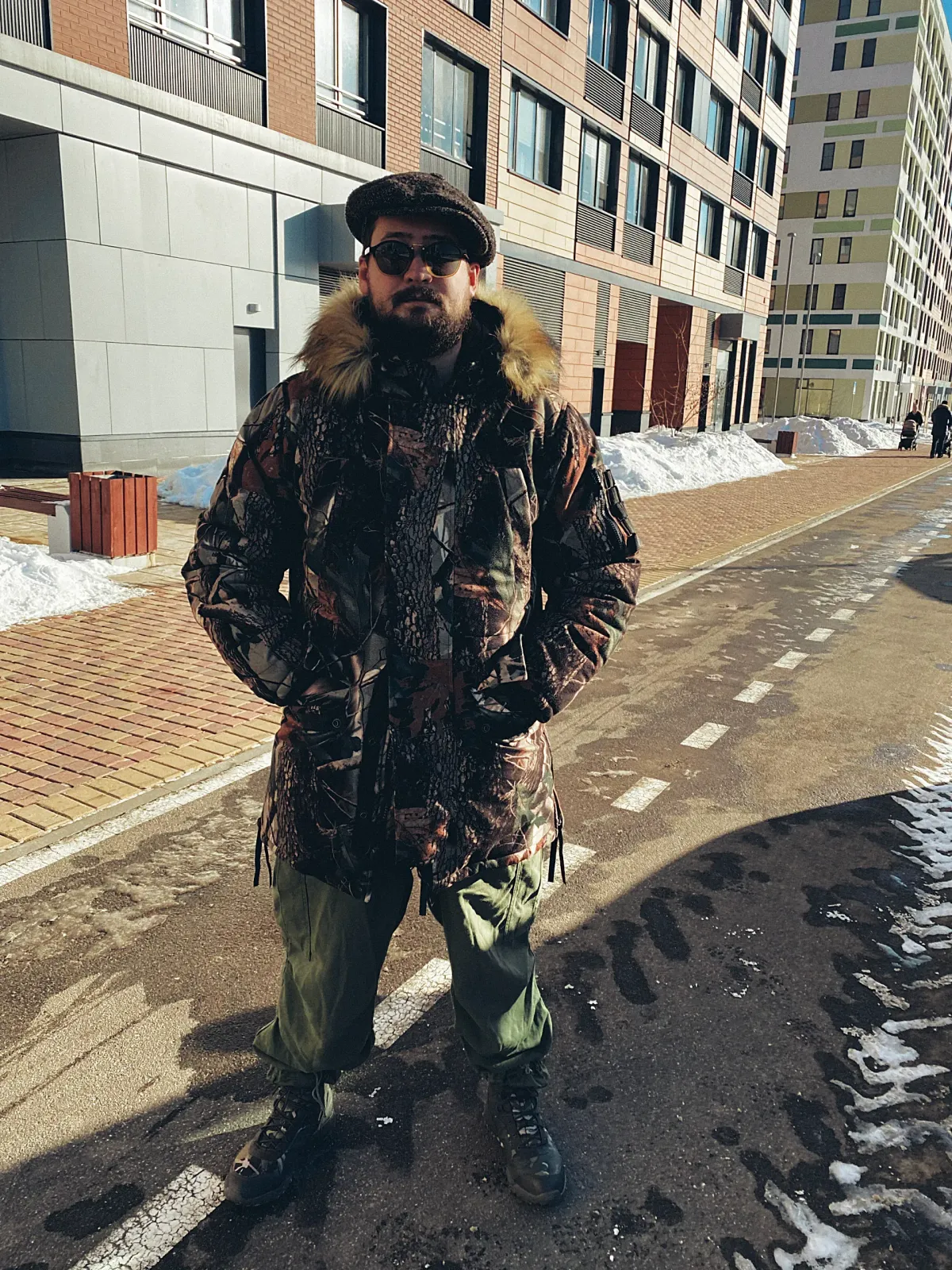 На раене в лесу