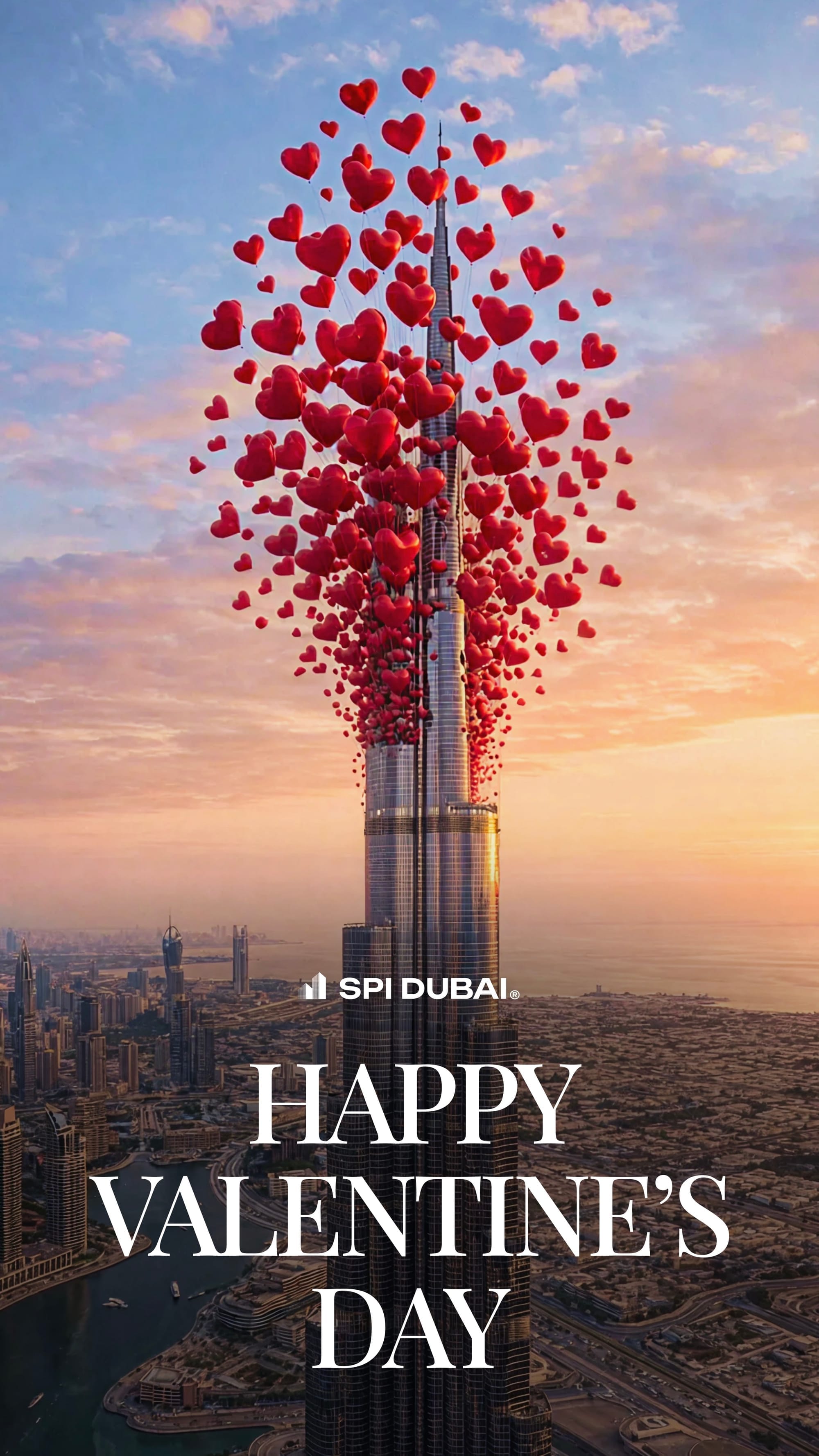 Влюбляя в Дубай: с Днем Святого Валентина!